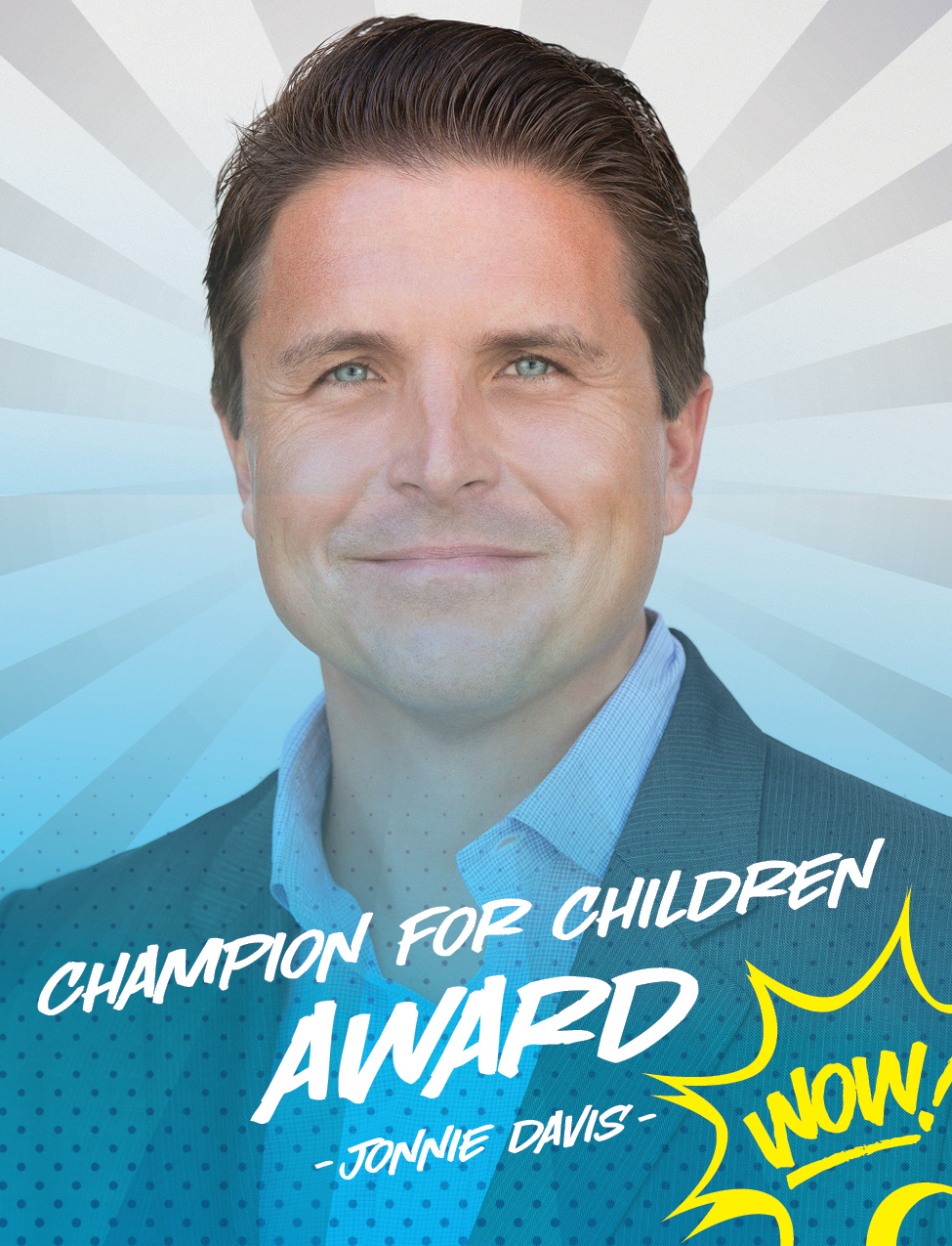 Champion for Childrewn Award: Jonnie Davis